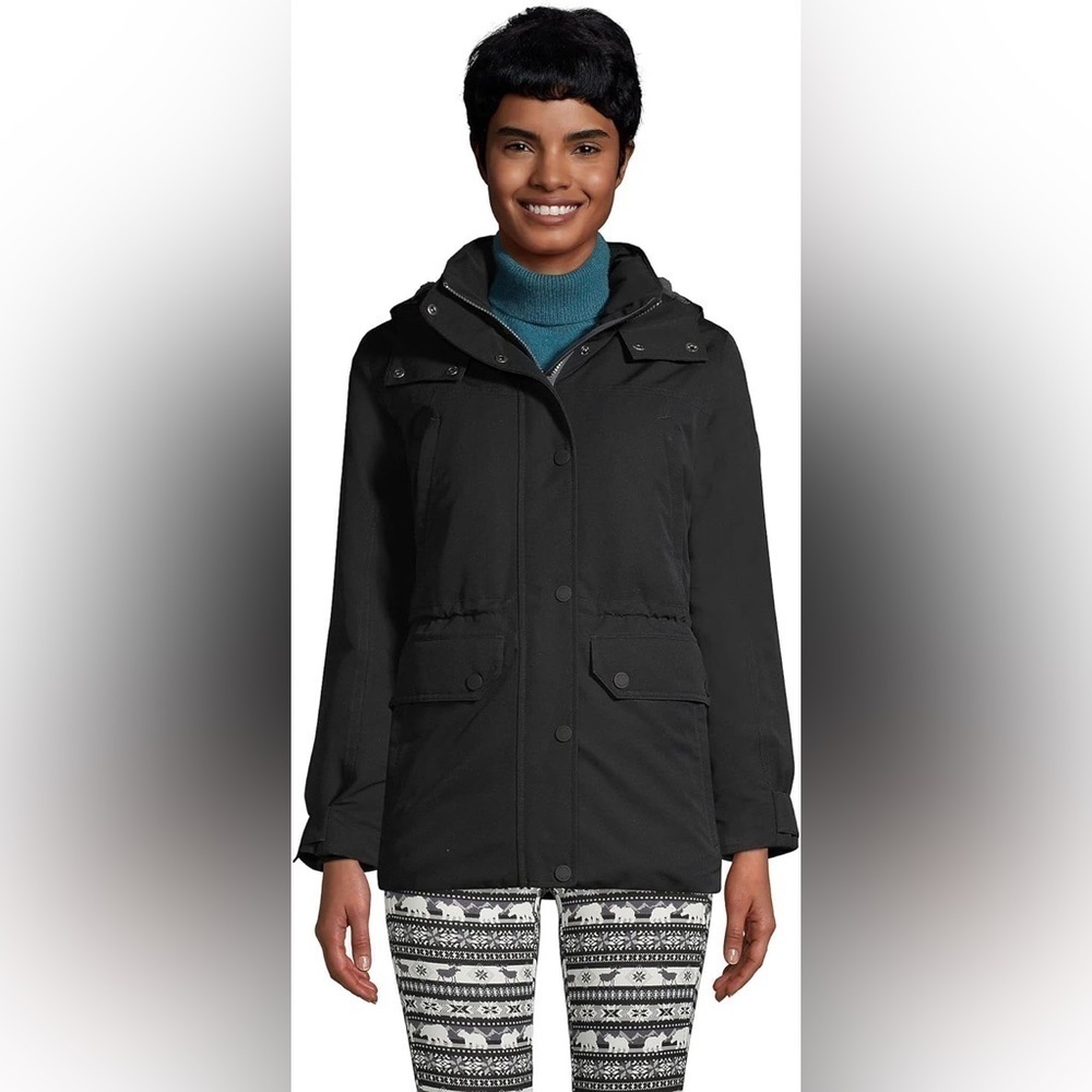 NWT Lands' End Women's Plus Size Expedition Waterproof Winter Down Jacket - Picture 2 of 5